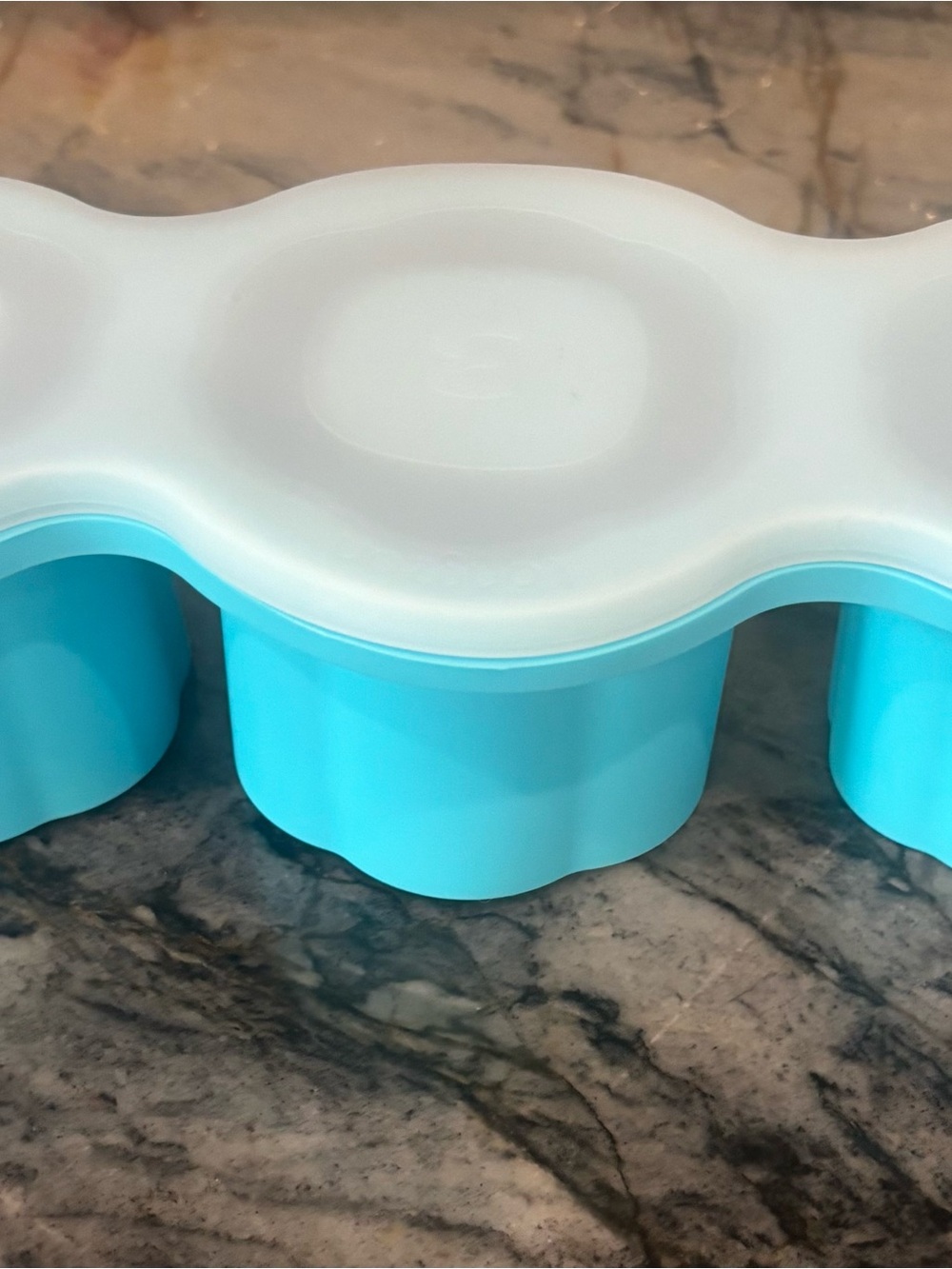 Blue Silicone cylinder Ice Mold for Stanley 40 oz Cups